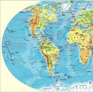 Ποιες ήπειροι υπάρχουν στη Γη - ονόματα, τοποθεσία στον παγκόσμιο χάρτη και χαρακτηριστικά