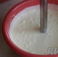 لذیذ با پنیر کوتیج تهیه شده از شیرینی شور